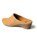 Back Open Mules Half Shoes - Sandy Brown 428