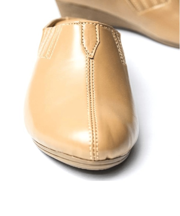 Back Open Mules Half Shoes - Sandy Brown 437