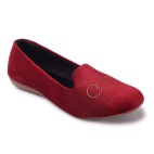 Ballerinas for Office and Party Occasions - Red-239