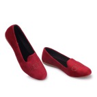 Ballerinas for Office and Party Occasions - Red-243