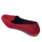 Ballerinas for Office and Party Occasions - Red-244