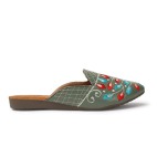 Ethnic Back Open Mules 212