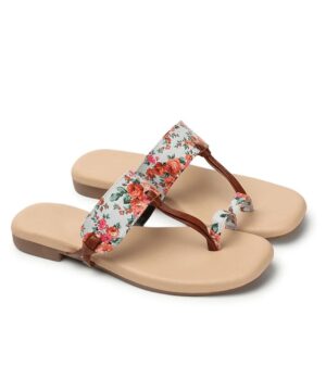 Extra soft Flats Women Fashion Sandals, Slippers for Formal & Party Occasion - Light Grey