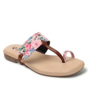 Extra soft Flats Women Fashion Sandals, Slippers for Formal & Party Occasion - Pink