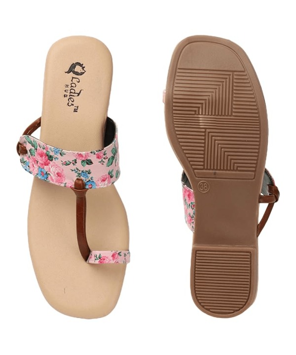 Extra soft Flats Women Fashion Sandals pink 415