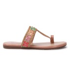 Flat Fashion Sandals peach 405