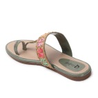 Flat Fashion Sandals sea green 393