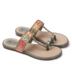 Flat Fashion Sandals sea green 401