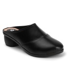 Half Back Open Formal Shoes black 444