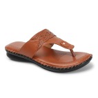 Orthopedic Fancy Wedge Sandals tan 269