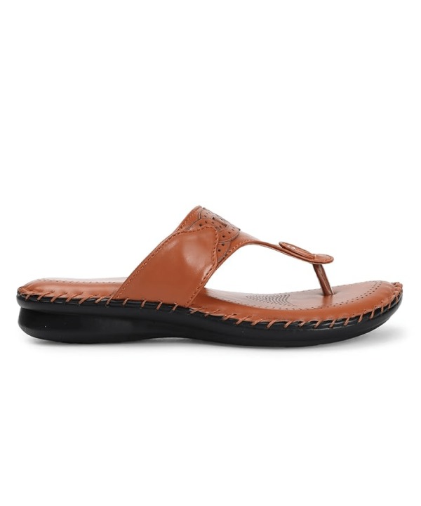 Orthopedic Fancy Wedge Sandals tan 276