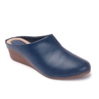 Slip-on Casual Back Open Mules blue 389