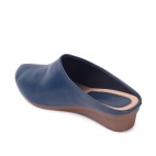 Slip-on Casual Back Open Mules blue 414