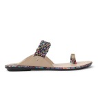 Stylish Ethnic Flat Sandals blue 458
