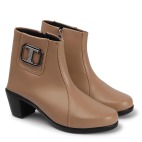 Stylish Women's Boots Beige 480