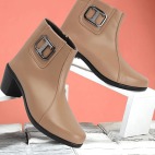 Stylish Women's Boots Beige 498