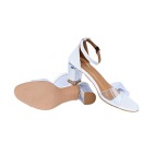 Transparent Solid Block Heels 246