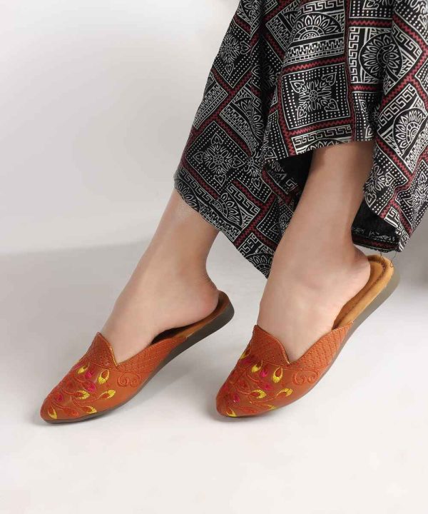 Winter Half Shoes Party Footwear - Tan