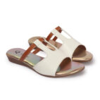 Platform heels Fashion slippers-white-613