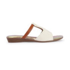Platform heels Fashion slippers-white-614