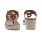 Slip-On Casual Slippers for Girls - Brown-1215