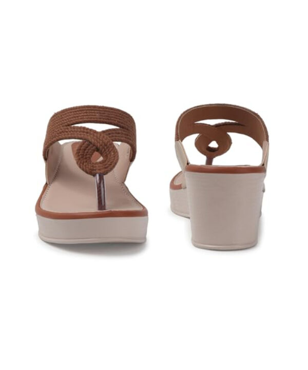 Slip-On Casual Slippers for Girls - Brown-1215