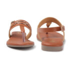 Stylish Women's T-Strap Fashion Flat Sandals-1190