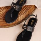 Stylish Women's T-Strap Fashion Flat Sandals-1202