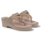 Women Wedge Heel Kolhapuri Sandals-608