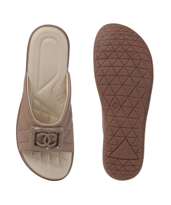 Women's Fashion Slipper Sandals Comfort Wedge Heels-604