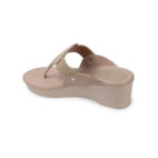 Kolhapuri Design Slip-on Slippers Girls - Beige-1226
