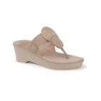 Kolhapuri Design Slip-on Slippers Girls - Beige-1227