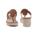 Kolhapuri Design Slip-on Slippers Girls - Brown-1234
