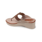 Kolhapuri Design Slip-on Slippers Girls - Brown-1236