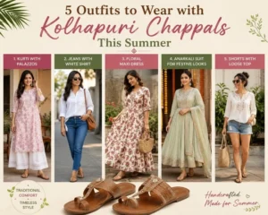 5 Outfits with Kolhapuri Chppals