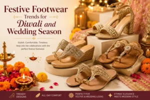Festive Footwear Trends for Diwali and Wedding Season