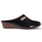 Formal Half Shoes & Party Wedge Sandals - Black-30