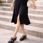 Formal Half Shoes & Party Wedge Sandals - Black-31