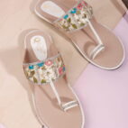Ethnic Kolhapuri for Women-white-33
