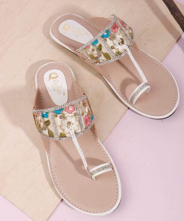 Ethnic Kolhapuri for Women-white-33 Ethnic Kolhapuri for Women-white-33