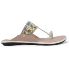 Ethnic Kolhapuri for Women-white-36