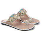Ethnic Kolhapuri for Women-white-39