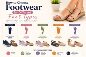 How to Choose Footwear for Different Foot Types