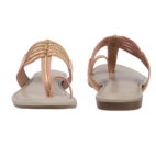 Kolhapuri Chappal for Women Stylish Footwear-pink-gery-94