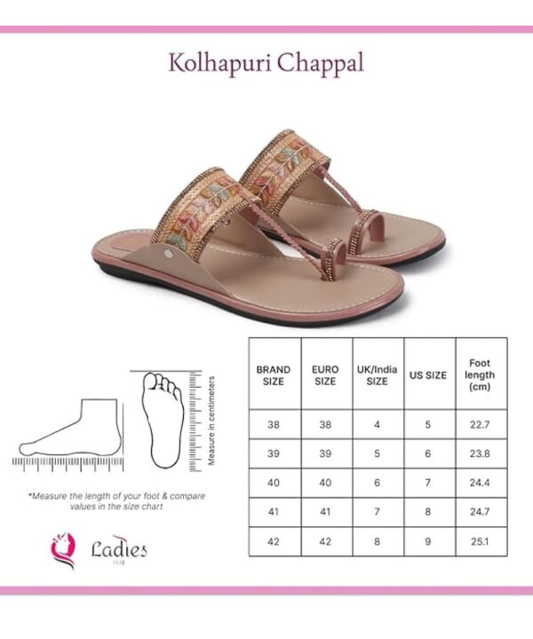 Open Toe Slippers, Slip-On Flats & Traditional Footwear - Peach-68