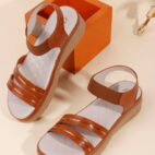 Stylish Women's Wedge Sandals Platform Heels-tan-69