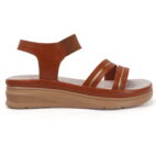 Stylish Women's Wedge Sandals Platform Heels-tan-71