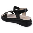 Wedge Sandals Platform Heels -black-85