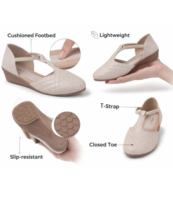 Wedge Sandals for Women Stylish-Cream-9 Wedge Sandals for Women Stylish-Cream-9