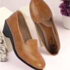 Comfortable Slip-On Loafers Moccasins & Bellies Without Laces - Beige-122